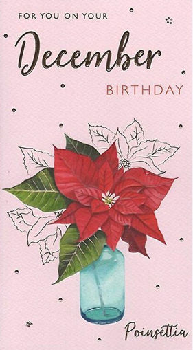 Picture of DECEMBER BIRTHDAY CARD